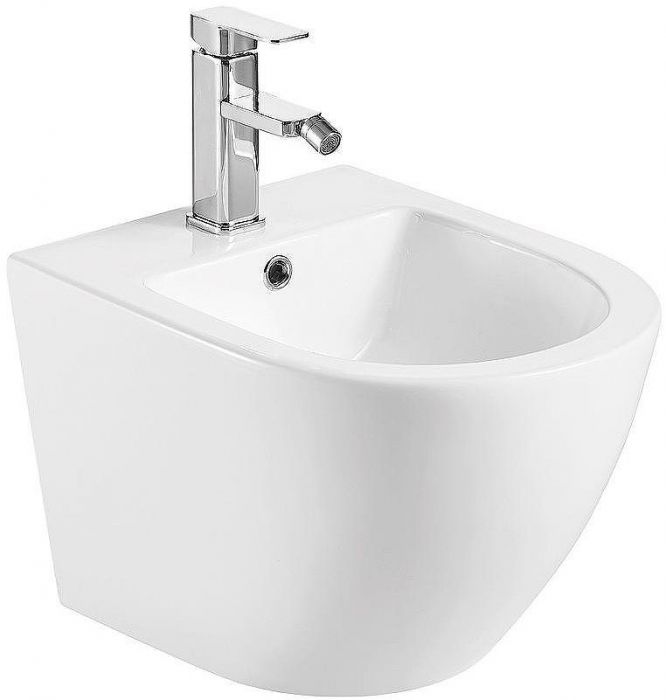 Биде AQUAme AQM2102 подвесное Белое глянцевое