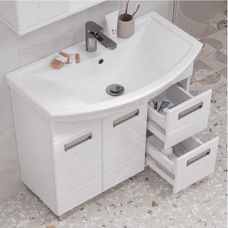 Тумба под раковину Volna Joli 80.2D.2Y tnJOLI80.2D.2Y-01 Белая