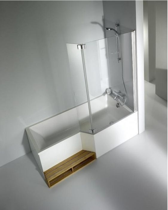Акриловая ванна Jacob Delafon Bain Douche Neo 160x90 R E6D000R-00 без гидромассажа