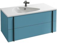 Тумба под раковину Jacob Delafon Nouvelle Vague 100 EB3032-M43 подвесная Аквамарин матовый