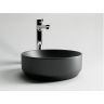 Умывальник CERAMICANOVA Element чаша накладная круглая 350 мм (цвет Чёрный Матовый) CN6007