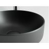 Умывальник CERAMICANOVA Element чаша накладная круглая 350 мм (цвет Чёрный Матовый) CN6007