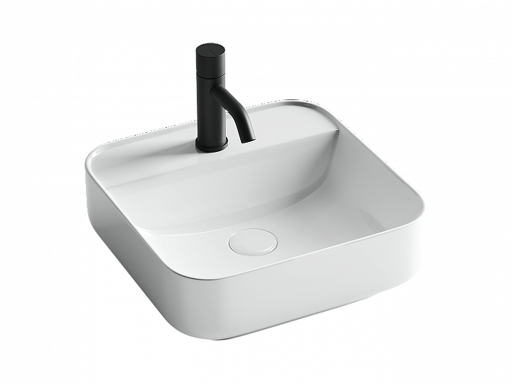 Умывальник CERAMICANOVA Element чаша накладная прямоугольная CN5014