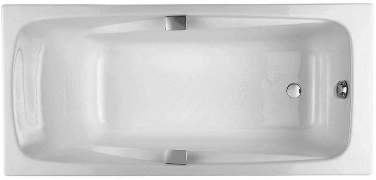 Чугунная ванна Jacob Delafon Repos 180x85 E2903-00 с антискользящим покрытием