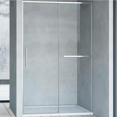 Душевая дверь Vincea Slim Soft 150 VDS-1SS150CL профиль Хром стекло прозрачное