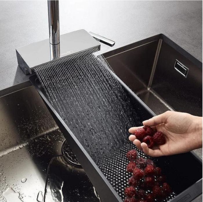 Смеситель для кухни Hansgrohe Aquno Select M81 73830000 Хром