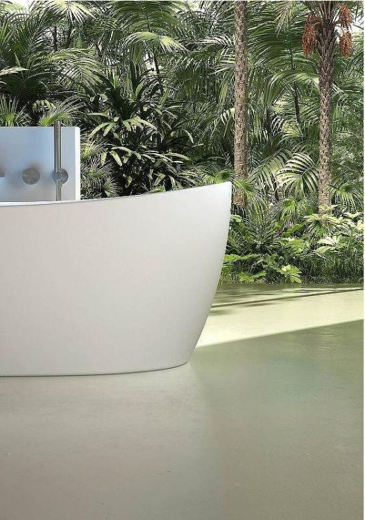 Ванна из искусственного камня Vincea 170x80 VBT-6S03MW Белая матовая без гидромассажа