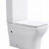 Унитаз компакт Aquatek Амадео AQ2914-00 Белый с бачком и сиденьем Микролифт