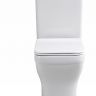Унитаз компакт Aquatek Амадео AQ2914-00 Белый с бачком и сиденьем Микролифт
