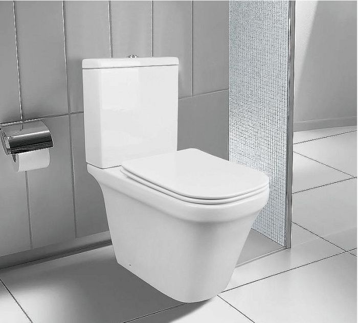 Унитаз компакт Azario Candy AZ-1503B с бачком и сиденьем Микролифт