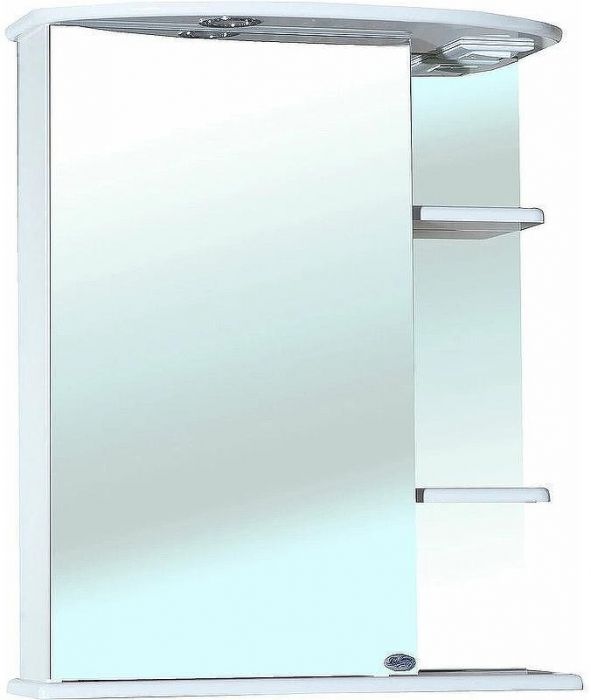 Зеркальный шкаф Bellezza Магнолия 60 L 4612709002016 с подсветкой Белый