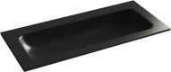 Раковина накладная SANCOS Grace прямоугольная, без отверстия под смеситель, 1010x457x137, цвет черный матовый, арт . CN7013MBwx, CN7013MBwx