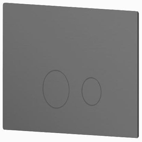 Клавиша смыва Newform X-Steel 316 69642X.59.064 цвет Gun Metal