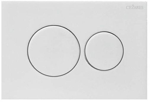 Клавиша смыва Cezares Pneumatic PN1-BTN-BL цвет Белый