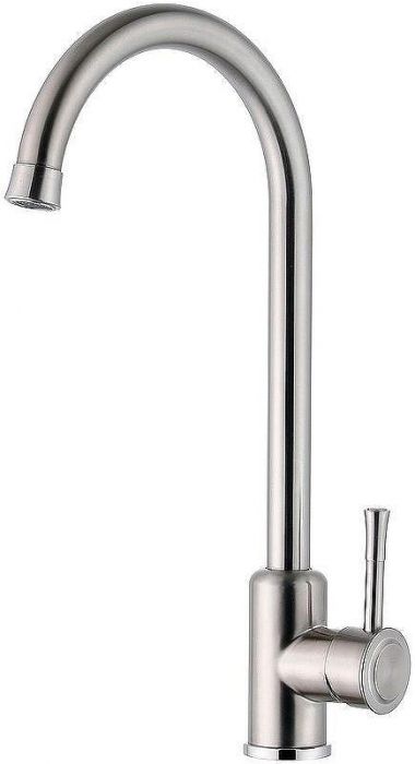 Смеситель для кухни ZorG Steel Hammer SH 5188 INOX Нержавеющая сталь