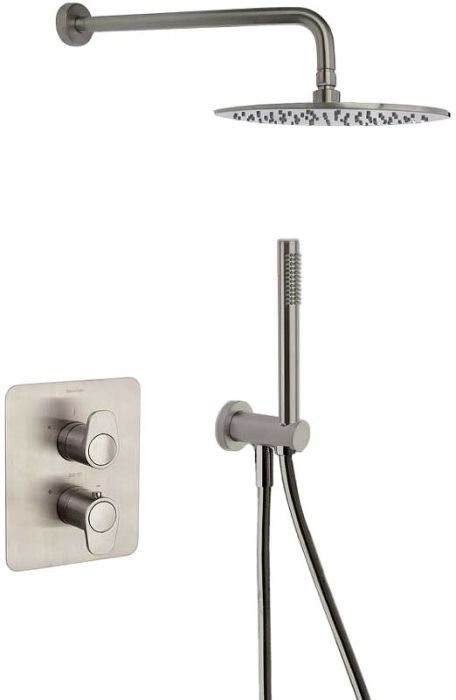 Душевая система Ramonsoler Alexia K3687011NC с термостатом Никель брашированный