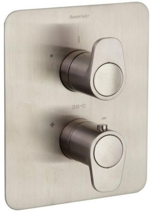 Душевая система Ramonsoler Alexia K3687011NC с термостатом Никель брашированный