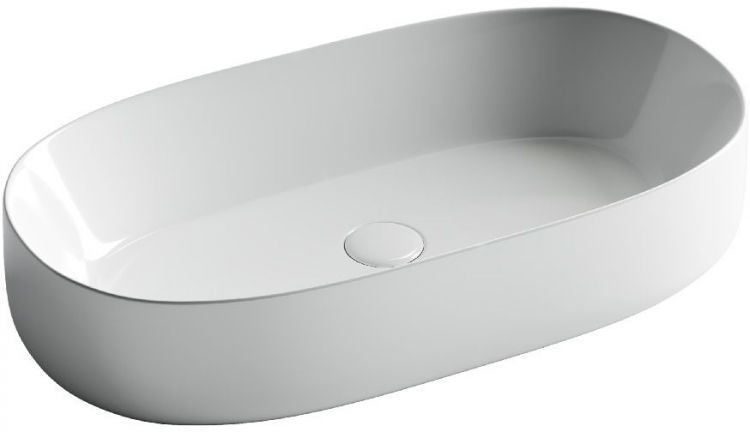 Умывальник чаша SANCOS Element накладная овальная 675x350x140мм, CN5022
