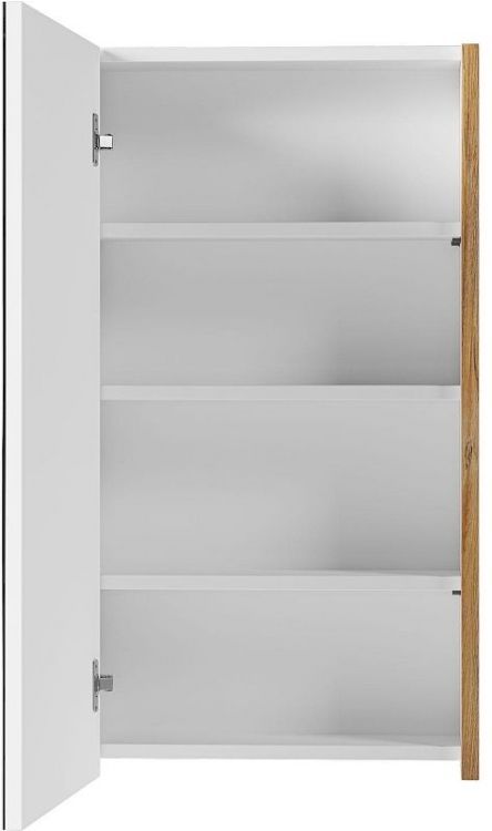 Зеркальный шкаф Misty Ива 45 L П-Ива04045-01Л Дуб Вотан