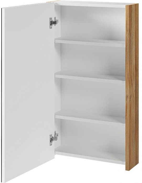 Зеркальный шкаф Misty Ива 45 L П-Ива04045-01Л Дуб Вотан