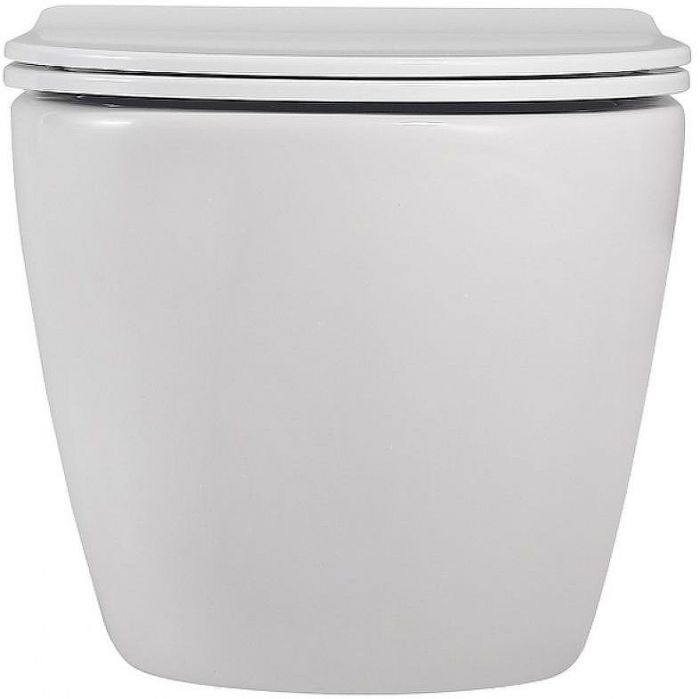 Комплект унитаза с инсталляцией Abber Bequem AC1100-AC0105-AC0121 с сиденьем Микролифт и клавишей смыва Хром