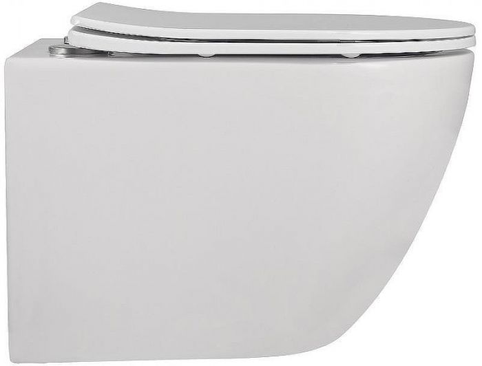 Комплект унитаза с инсталляцией Abber Bequem AC1100-AC0105-AC0121 с сиденьем Микролифт и клавишей смыва Хром