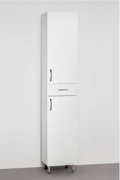 Шкаф пенал Style Line Эко Фьюжн 36 Белый глянец Шкаф пенал Style Line Эко Фьюжн 36 Белый глянец