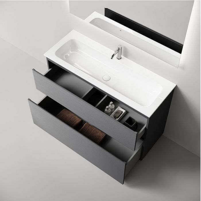 Тумба под раковину Sancos Folk Floor 120 FL120FGS цвет Grey soft