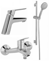 Комплект смесителей Jacob Delafon Lucien E20850RU-CP, хром Комплект смесителей Jacob Delafon Lucien E20850RU-CP, хром