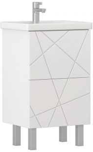Тумба под раковину Vigo Geometry 50 tn.bsf.GEO.FOS.50.2Y цвет Белый