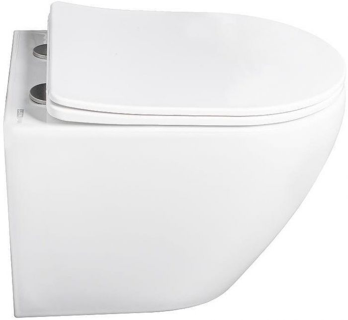 Комплект унитаза WellWant Aura WWU01122W с инсталляцией Grohe Rapid SL 38811KF0 с сиденьем Микролифт и Черной матовой клавишей смыва