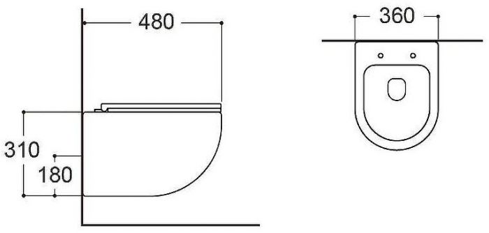 Комплект унитаза WellWant Aura WWU01122W с инсталляцией Grohe Rapid SL 38811KF0 с сиденьем Микролифт и Черной матовой клавишей смыва