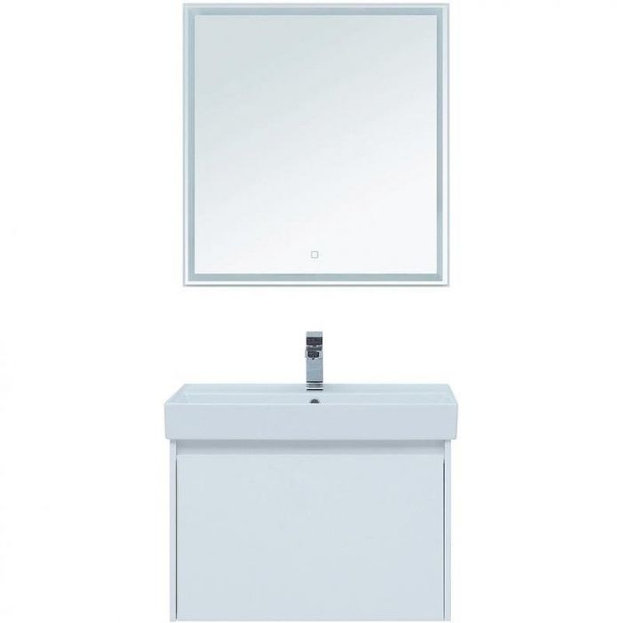 Комплект мебели для ванной Aquanet Nova Lite 75 242296 подвесной Белый