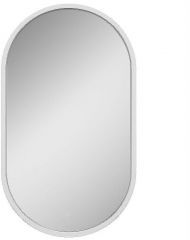 Зеркало Континент Prime 450х800 ЗЛП1099 с подсветкой Белое с сенсорным выключателем