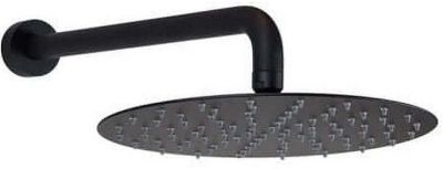 Верхний душ Giulini Futuro F1711-25XNO Черный матовый