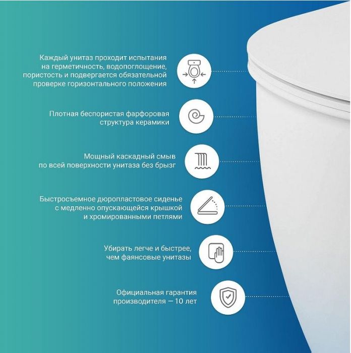 Унитаз Lavinia Boho One Rimless 3302004R подвесной цвет Белый глянцевый с сиденьем Микролифт