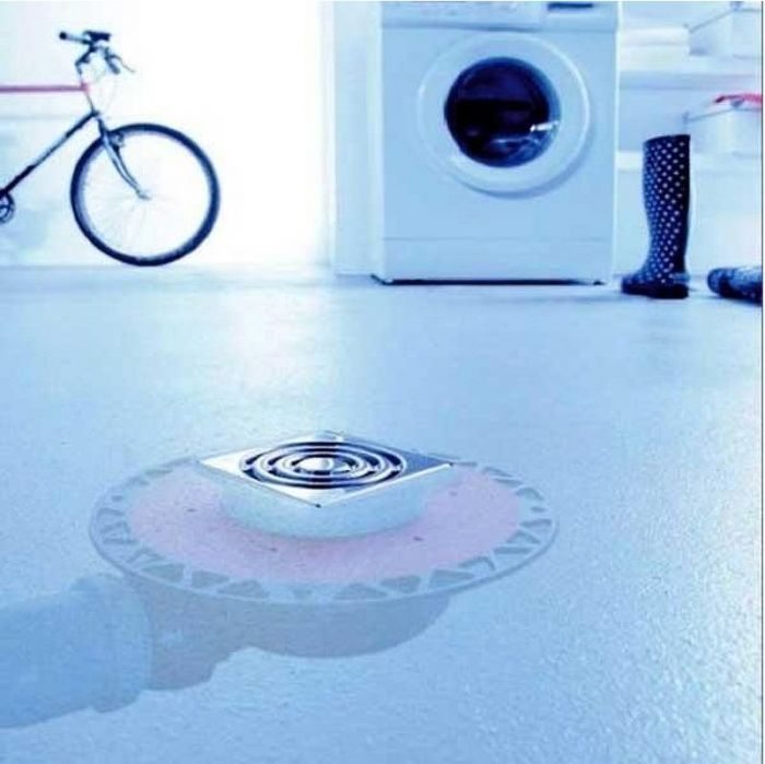 Душевой трап Tece Drainpoint S120 3601200 горизонтальный с декоративной решеткой с фланцем