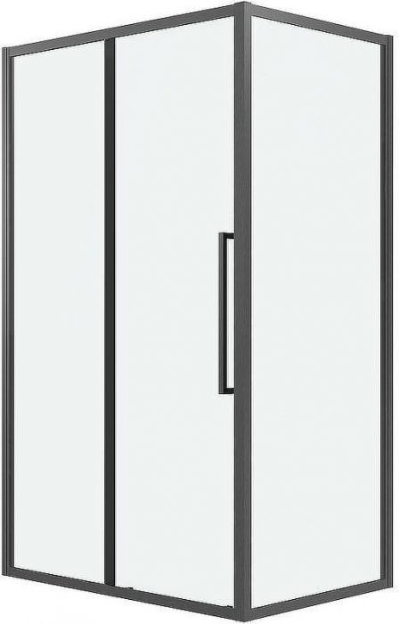 Душевой уголок Grossman Cosmo 110х80 120.K33.02.1180.42.00 профиль Графит сатин стекло прозрачное