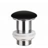 Донный клапан для раковины Ceramicanova CN2000MB click-clack Черный матовый