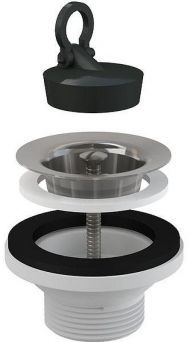 Донный клапан Alcaplast A31 Белый