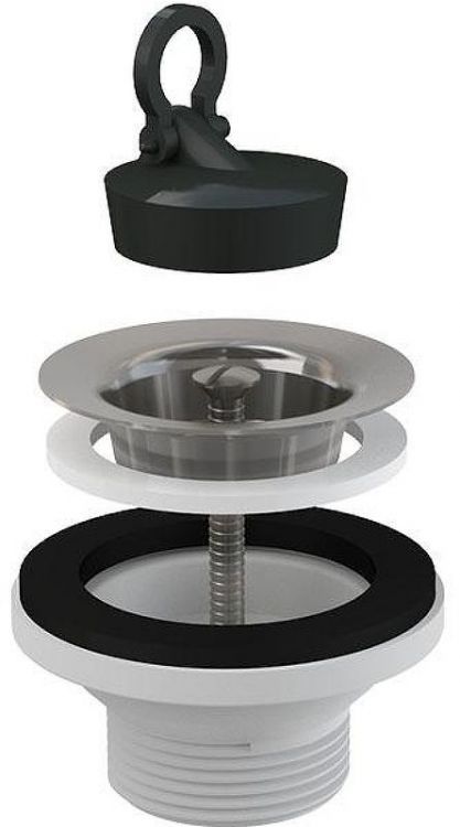 Донный клапан Alcaplast A31 Белый