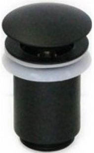 Донный клапан Kaiser 8011Bl click-clack Черный Донный клапан Kaiser 8011Bl click-clack Черный