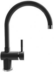 Смеситель для кухни Ulgran Steel US-021-003 цвет Вороненая сталь