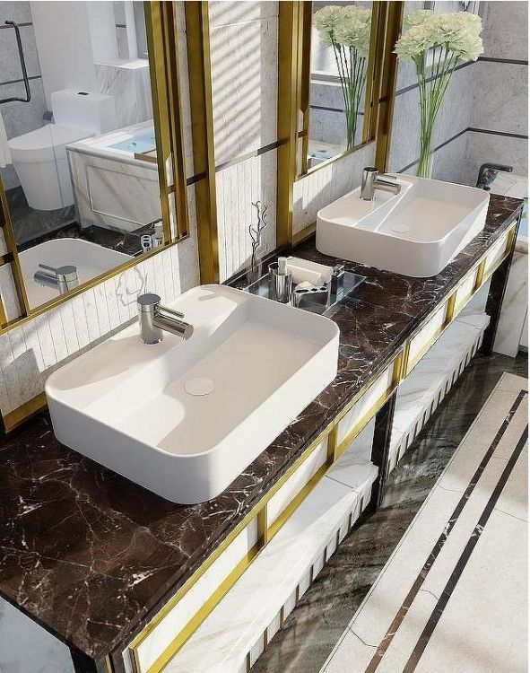 Раковина AQUAme 59 AQM5003 Белая глянцевая Раковина AQUAme 59 AQM5003 Белая глянцевая