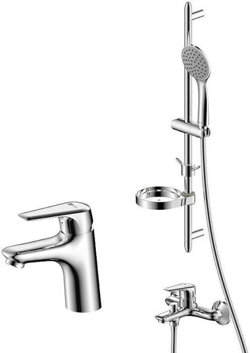 Комплект смесителей Lemark LM7304C цвет Хром