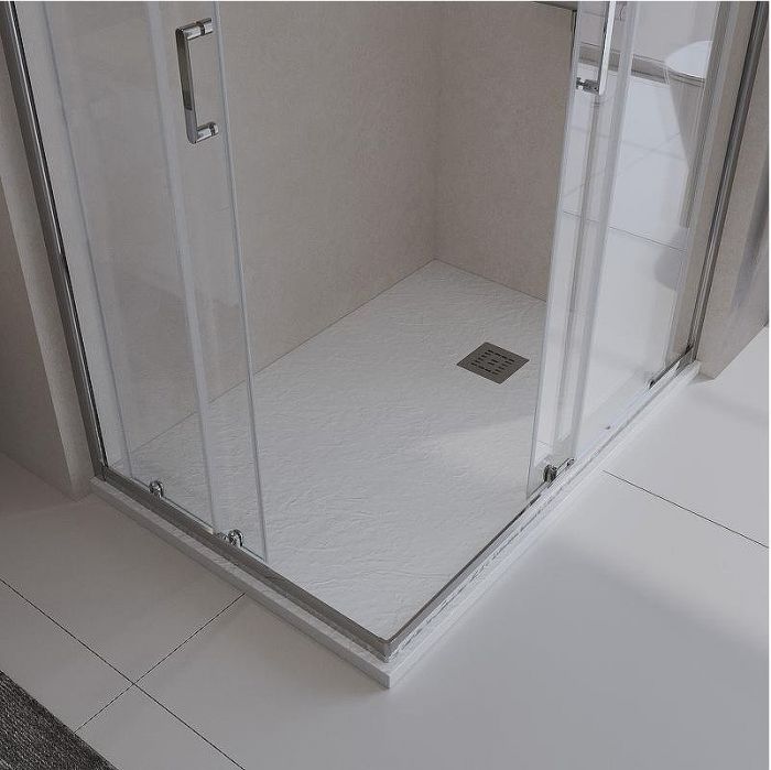 Душевой поддон из искусственного камня BelBagno Uno 120x90 TRAY-MR-UNO-AH-120/90-35-W Белый