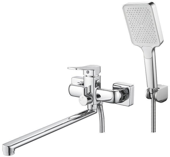 Смеситель для ванны Shevanik S9922 универсальный цвет Хром Смеситель для ванны Shevanik S9922 универсальный цвет Хром