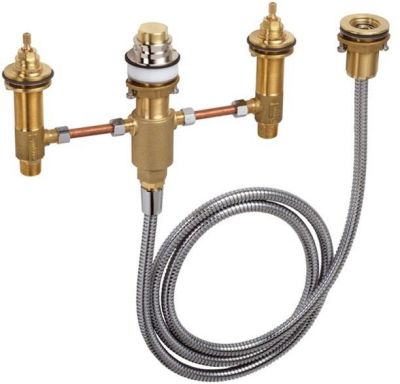 Hansgrohe Talis, Базовый набор для установки смесителя на 4 отверстия на край ванны