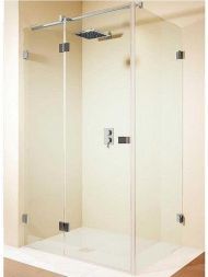 Душевой уголок Riho SZ Scandic NXT X203 97х77 L G001057120 (GX00072C1) профиль Хром стекло прозрачное