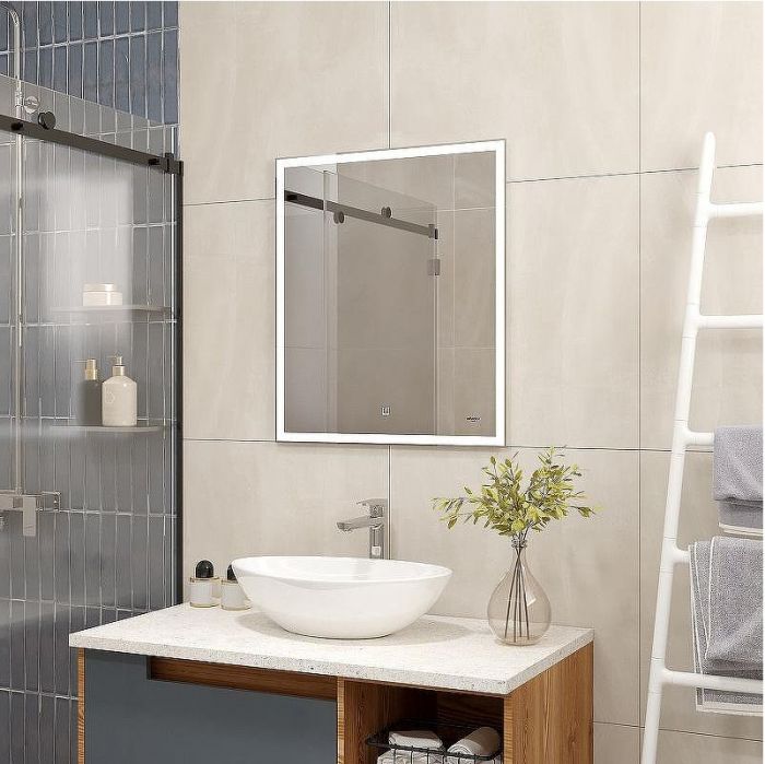 Зеркало Reflexion Boost 600x700 RF5834BT с подсветкой с сенсорным выключателем и диммером